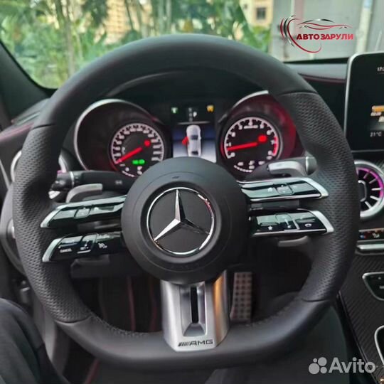 Руль на Mersedes AMG 2021, E-класс