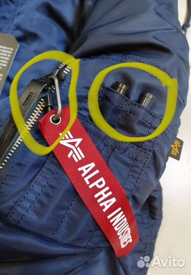 Оригинал Alрha Industriеs Парка slim fit N-3 Blue