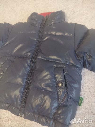 Пуховик детский Benetton