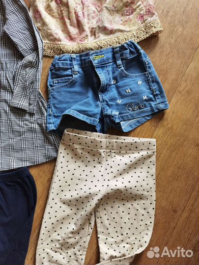 Одежда для девочки пакетом 110 116