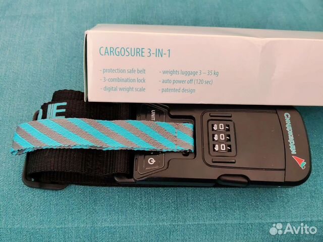 Багажный ремень с кодовым замком и весами, новый