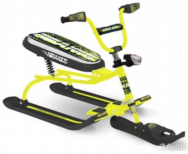 Снегокат снд3N/Y Nika-Snowdrive NeonYeiiow
