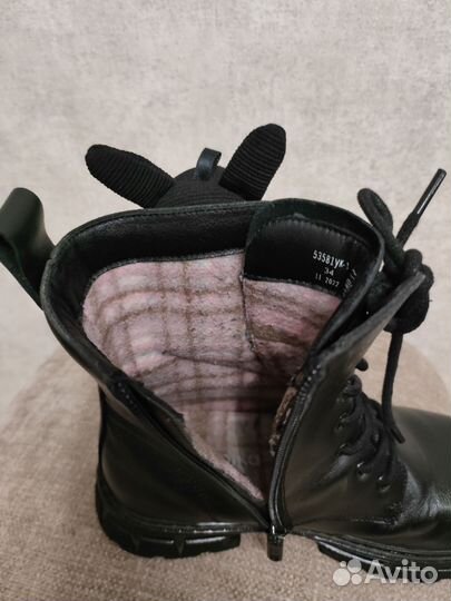 Ботинки демисезонные для девочки