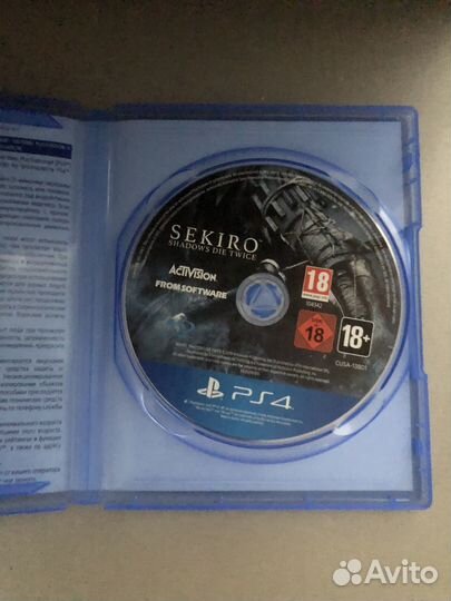 Игры для приставок ps4 Sekiro Shadow Die Twice