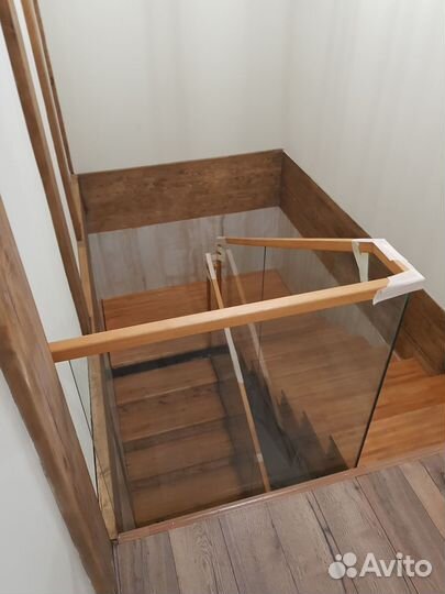 Стеклянные перила, оргаждения