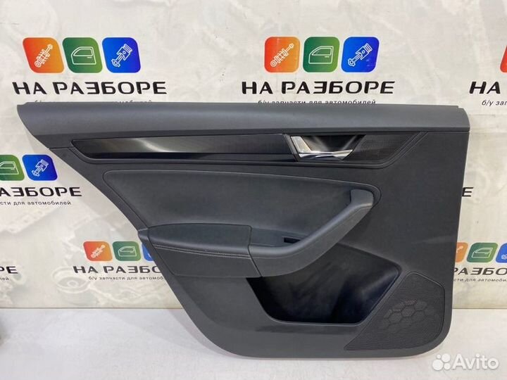 Обшивка двери задняя левая Skoda Rapid NK6 czca