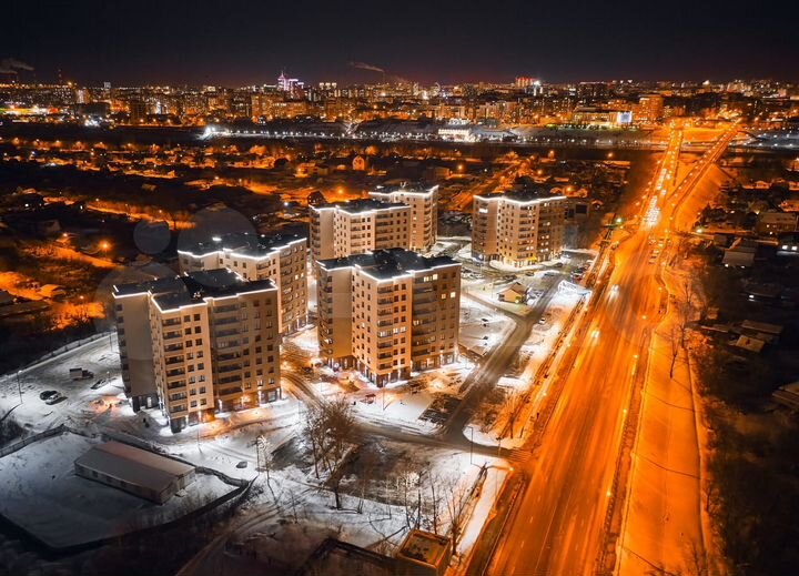 2-к. квартира, 59,1 м², 9/10 эт.