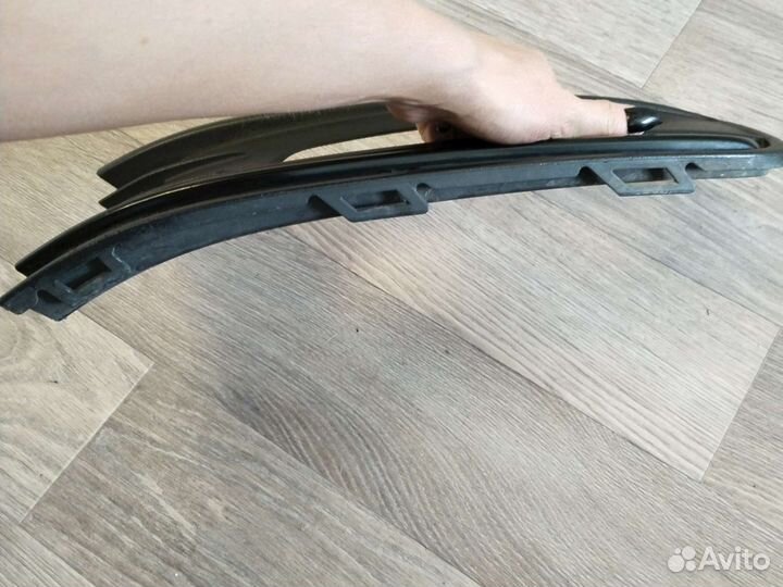 Фольксваген Поло накладка птф левая