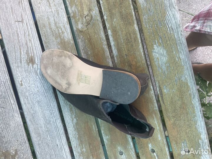 Полусапоги челси замша натуральная 48