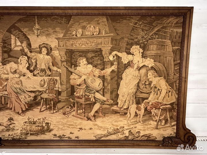 Антикварный гобелен