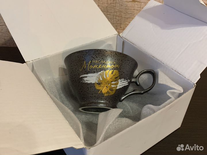 2новые 250 мл керамические чайные пары