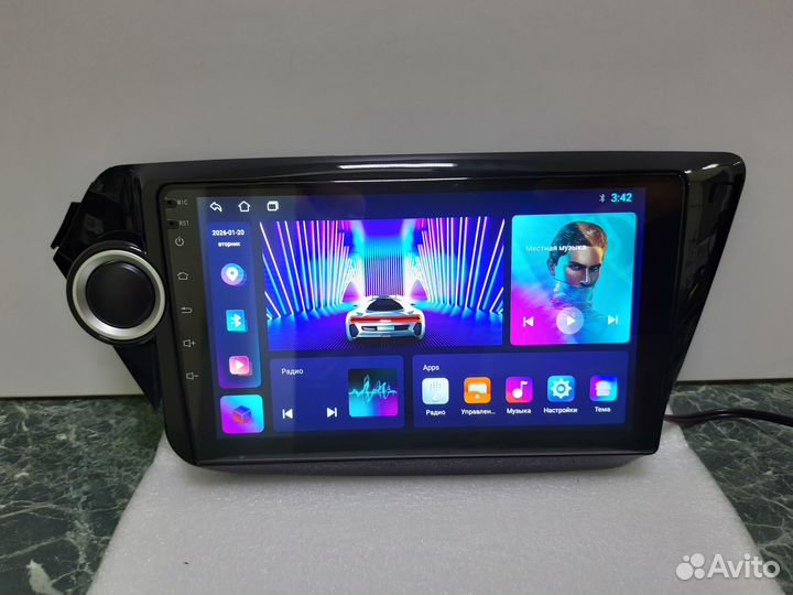 Штатная магнитола Kia RIO 3 2011-2016 9''