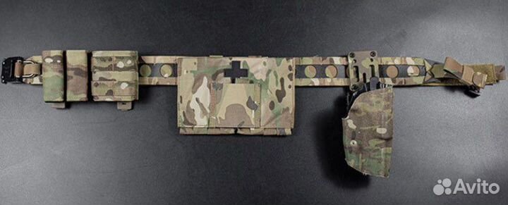 Тактический двухслойный ремень Bison