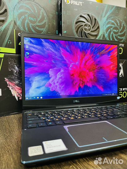 Игровой ноутбук dell i5-9300h/GTX-1650