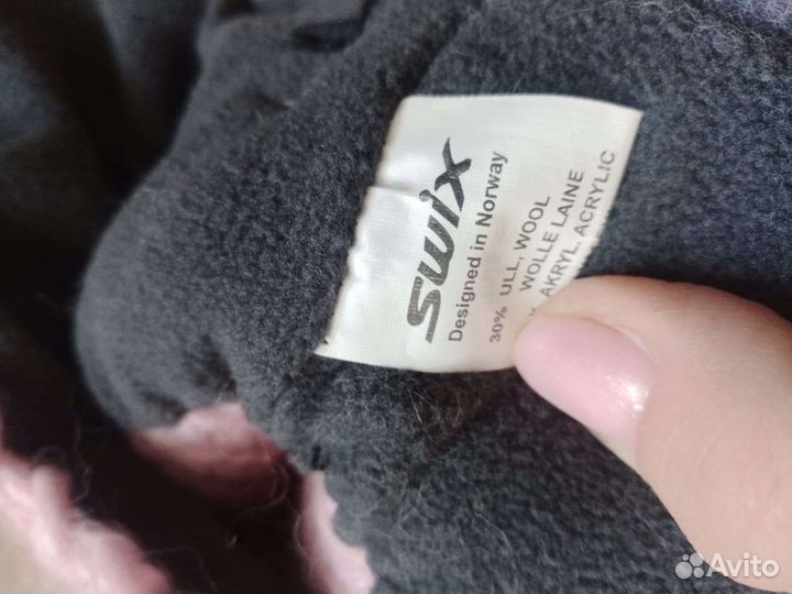 Шапка swix розовая горнолыжная