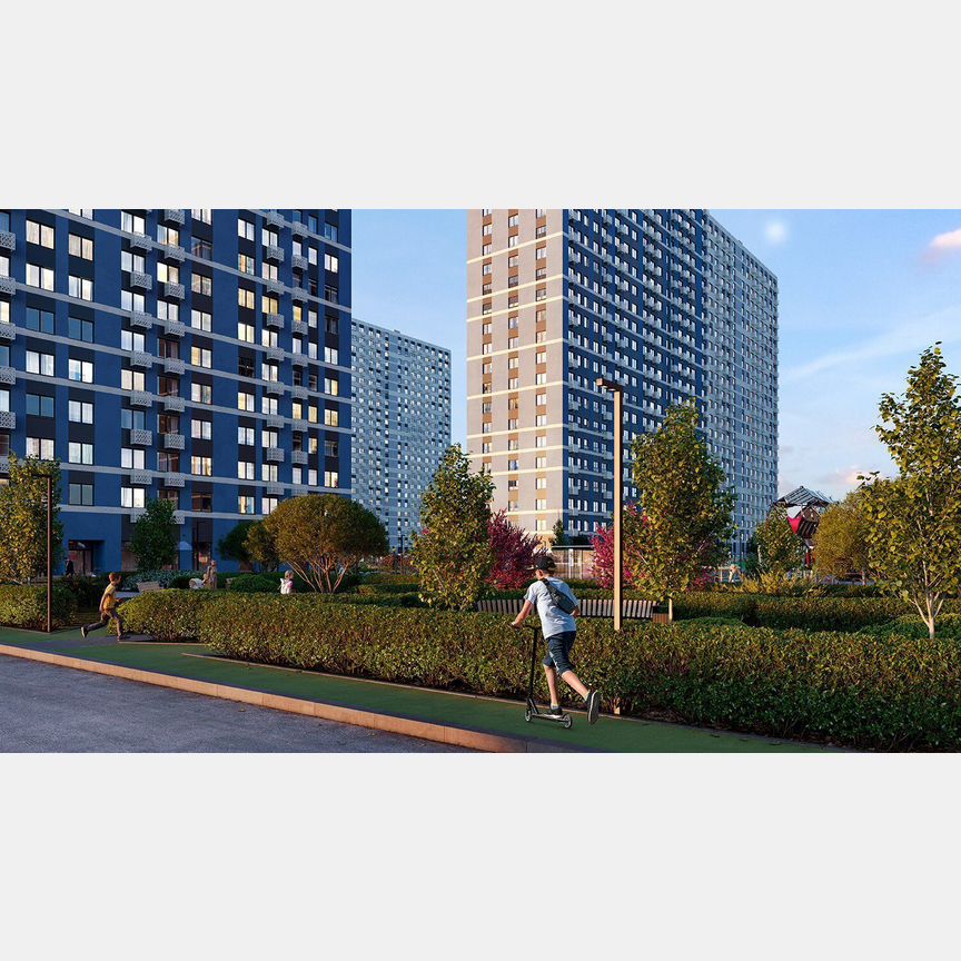 1-к. квартира, 35,2 м², 13/23 эт.