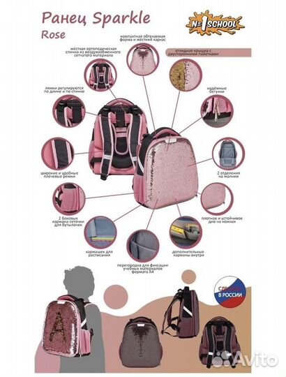 Рюкзак Ранец ортопедический 