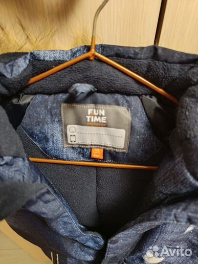 Зимний комбинезон для мальчика 110