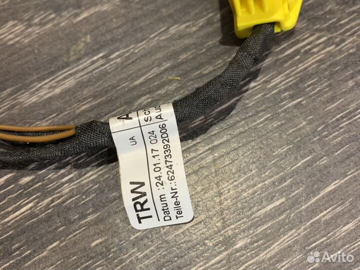 Проводка подушка для мульти руля audi Q3