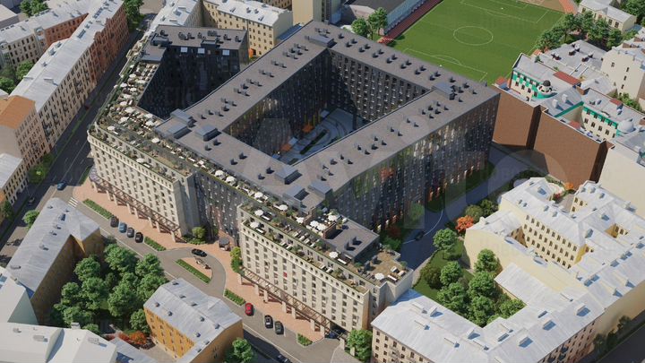 Апартаменты-студия, 34 м², 7/10 эт.