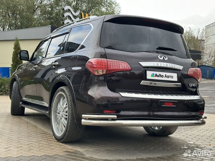 Infiniti QX80 5.6 AT, 2016, 200 000 км