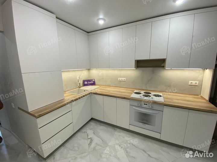 Кухонные гарнитуры в стиле минимализм 337