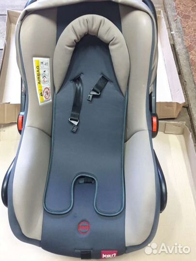 Детское автокресло новое от 0 до 6 месяцев