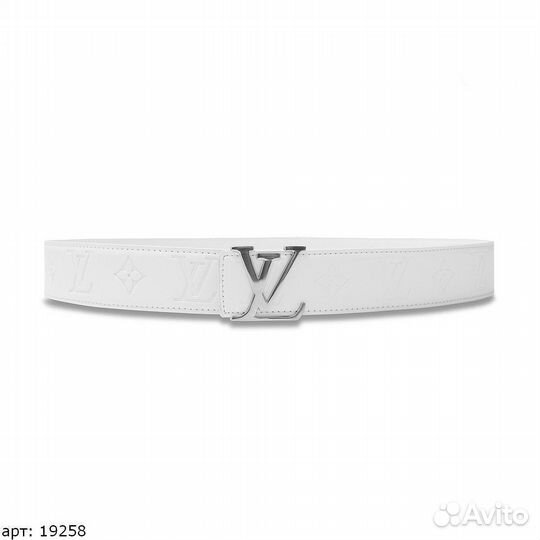 Ремень LV Белый