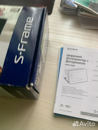 Цифровая фоторамка sony (принтер )