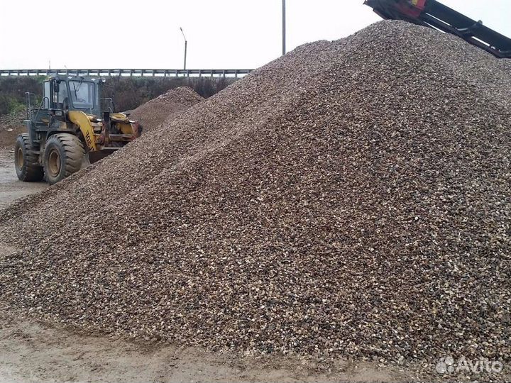 Щебень \ Отсев гравийный 40 фракции от трех кубов