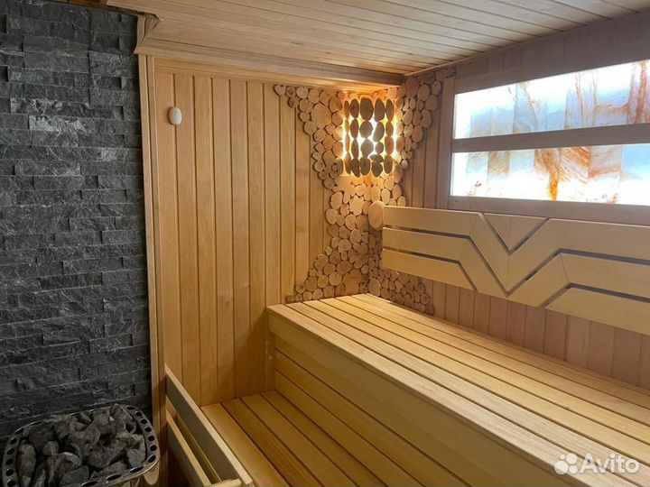 Баня сауна хамам с теплым бассейном