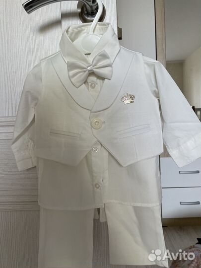Костюм на выписку/праздник/крестины для мальчика