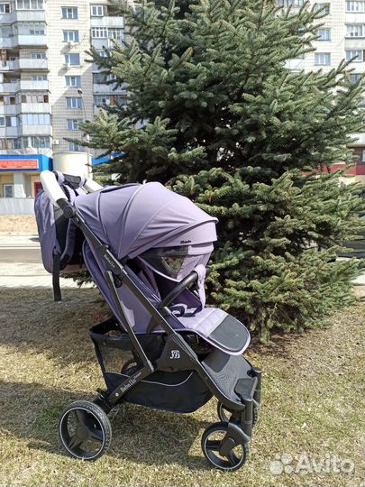 Новая коляска Baballo future 2024г, фиолетовый