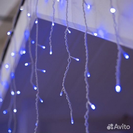 Гирлянда бахрома 4,0х0,6м. (180LED) уличная