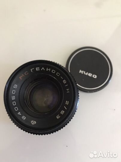 Объектив Гелиос-81Н 53/2f с переходником на М42