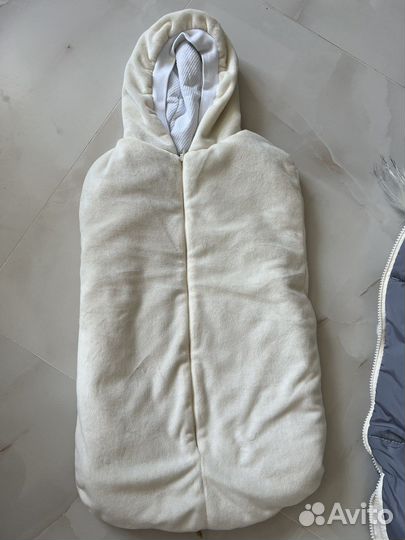 Конверт зимний в коляску/на выписку/на овчине