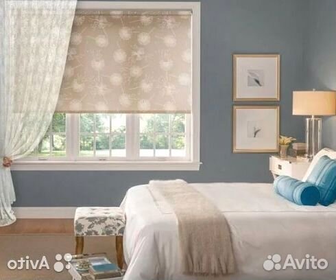 Рольшторы Крепление на шурупах (со сверлением) с фотопечатю