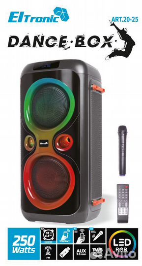 Колонка 20-25 dance BOX 250 NEW