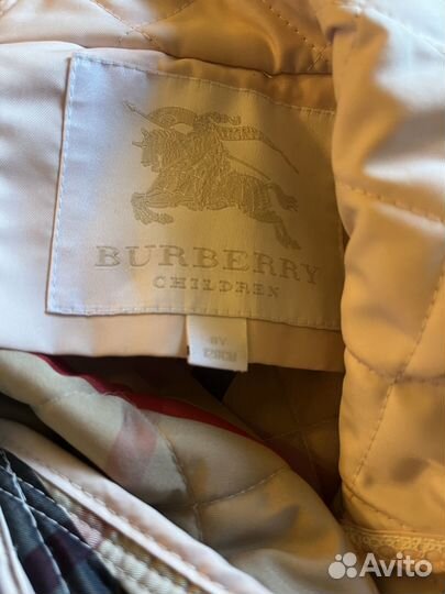 Куртка детская burberry