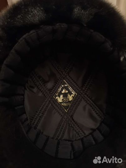 Меховая мужская кепка