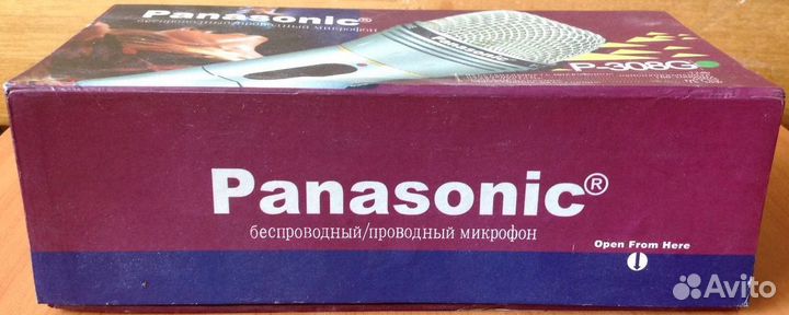 Микрофон Panasonic P-308G караоке беспроводной