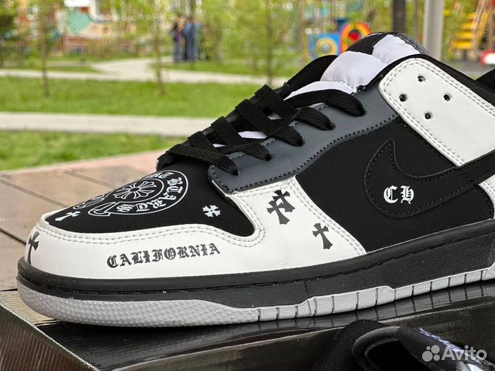 Кроссовки Nike Dunk SB Low x Chrome Hearts