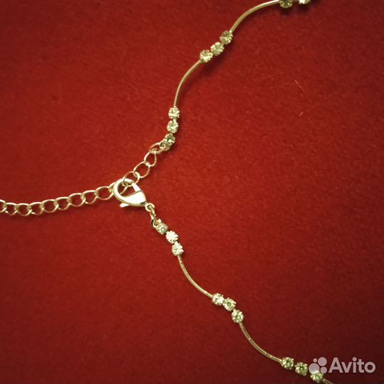 Кулон браслет и серьги