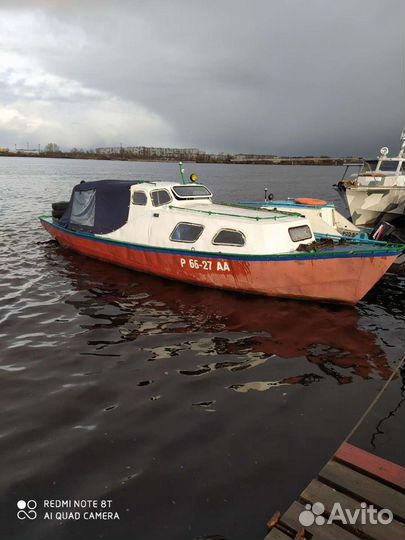 Катер стальной