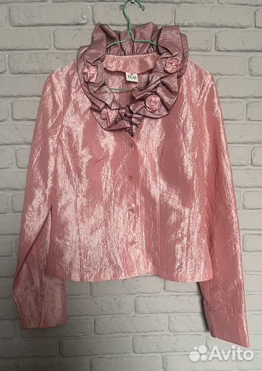 Блуза винтаж новая роза