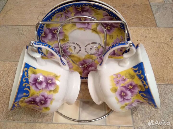 Чайный набор на подставке