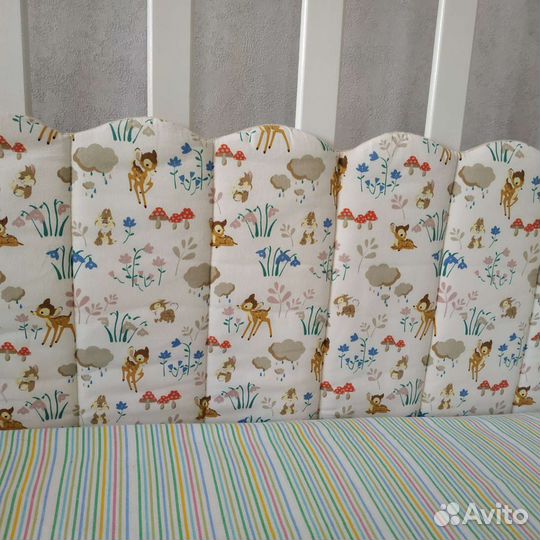 Бортики в детскую кроватку