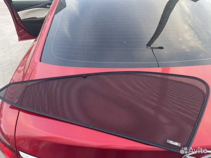 Каркасные премиальные автошторки на Мазду 6 2014