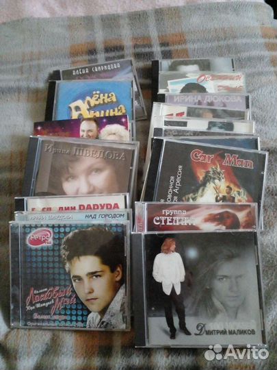Коллекция ориг.CD. Русская поп-музыка 80-90 гг