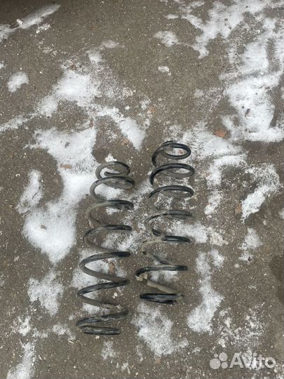 Комплект пружин skoda octavia a7